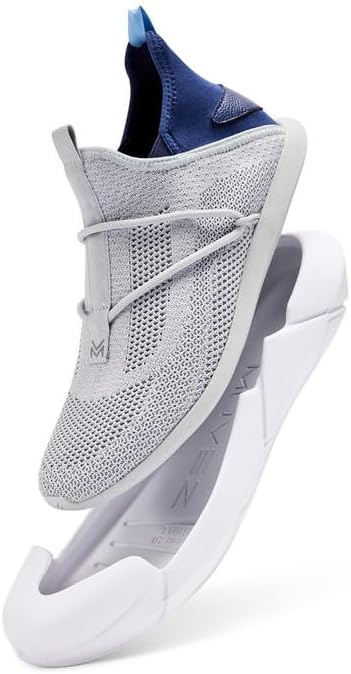 Muvez Dual Sole Indoor Outdoor Slippers Slate Grey, All Men and Womens Sizing 
