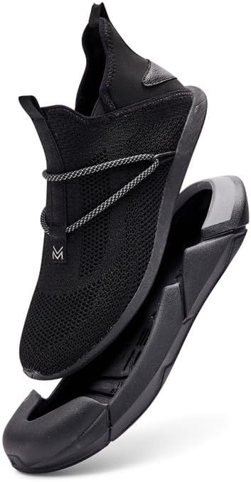 Muvez Dual Sole Indoor Outdoor Slippers Stealth Black, All Men and Womens Sizing